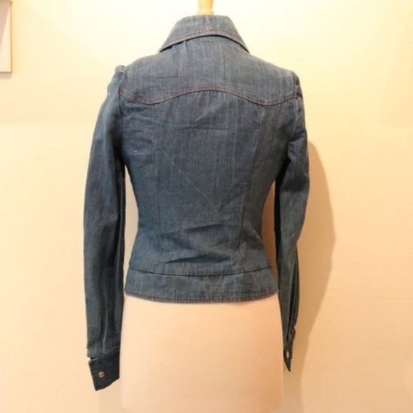 Distressed Denim Jacket - Picture 4 of 4